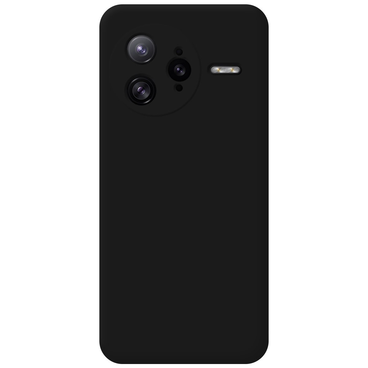 Funda Silicona Líquida Ultra Suave para Xiaomi Poco F7 Ultra 5G color Negra