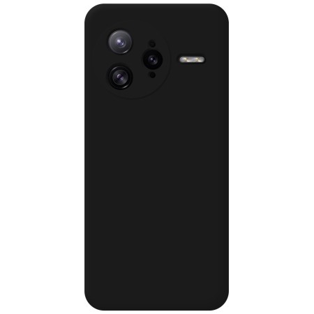 Funda Silicona Líquida Ultra Suave para Xiaomi Poco F7 Ultra 5G color Negra