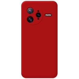 Funda Silicona Líquida Ultra Suave para Xiaomi Poco F7 Ultra 5G color Roja 2