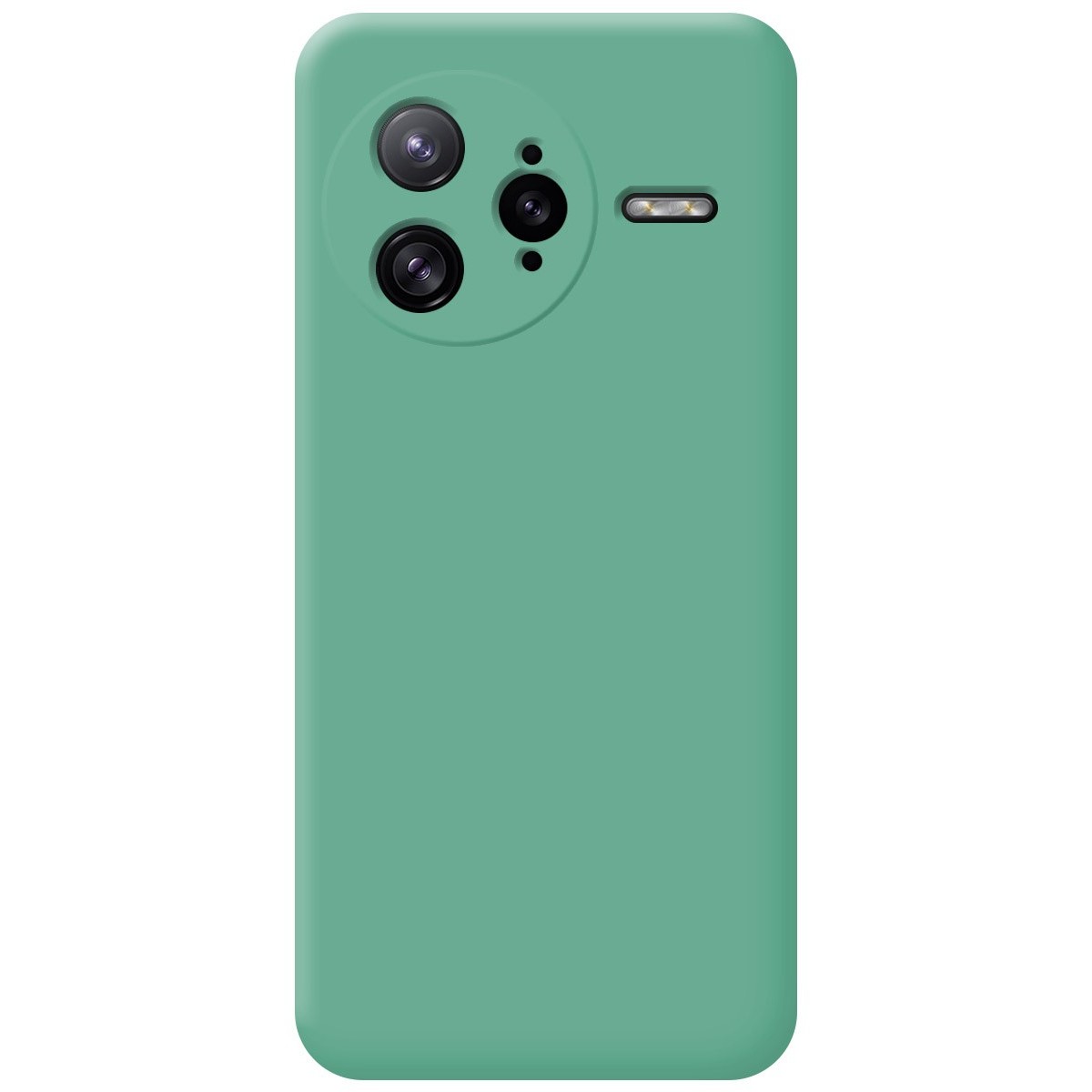 Funda Silicona Líquida Ultra Suave para Xiaomi Poco F7 Ultra 5G color Verde