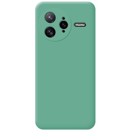 Funda Silicona Líquida Ultra Suave para Xiaomi Poco F7 Ultra 5G color Verde
