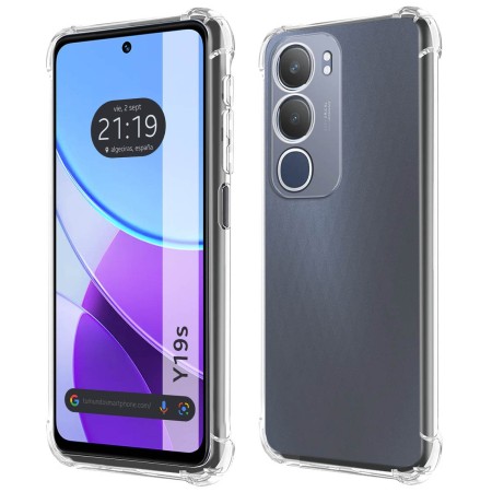 Funda Silicona Antigolpes Transparente para Vivo Y19s