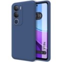 Funda Silicona Líquida Ultra Suave para Vivo Y19s color Morada