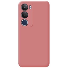 Funda Silicona Líquida Ultra Suave para Vivo Y19s color Rosa 2