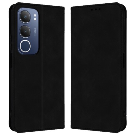 Funda Libro de Polipiel con tarjetero para Vivo Y19s color Negra