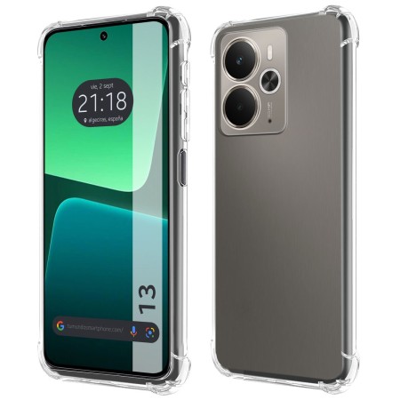 Funda Silicona Antigolpes Transparente para Realme 14 5G / 14T 5G