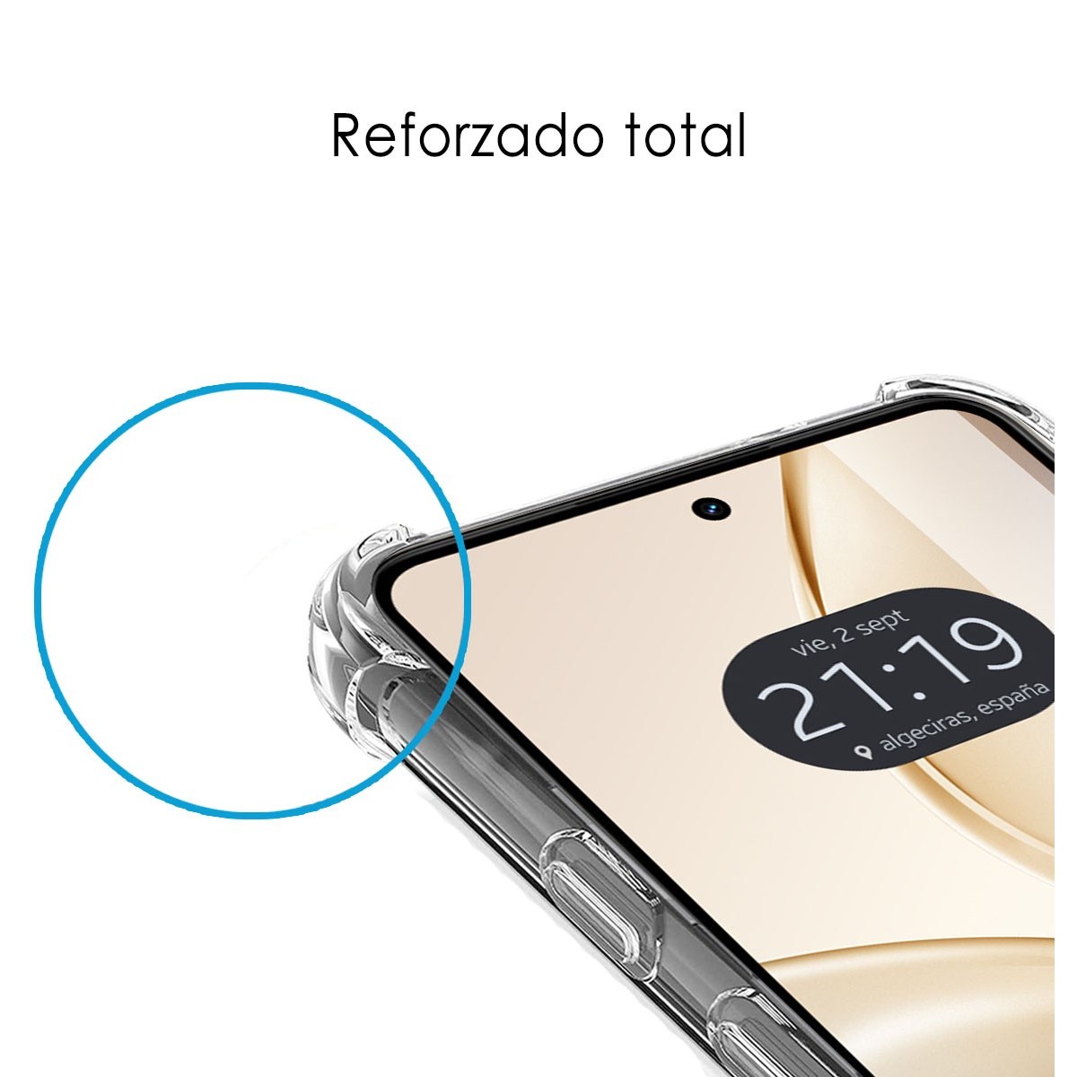 Funda Silicona Antigolpes Transparente para Realme 14 5G / 14T 5G