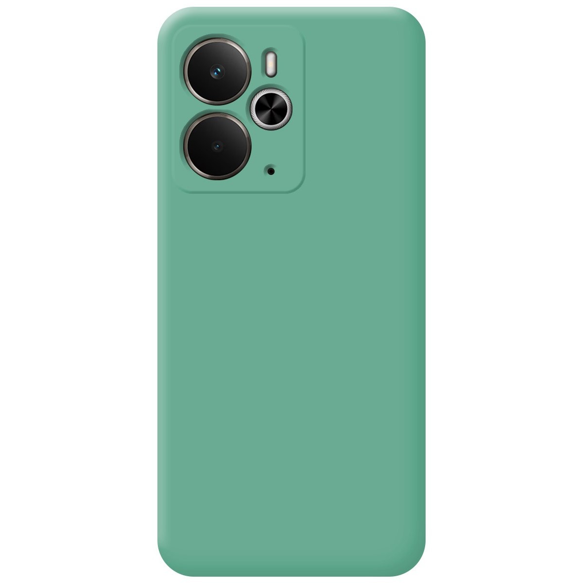 Funda Silicona Líquida Ultra Suave para Realme 14 5G / 14T 5G color Verde