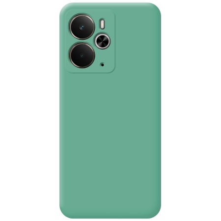 Funda Silicona Líquida Ultra Suave para Realme 14 5G / 14T 5G color Verde
