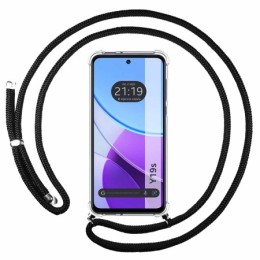 Funda Colgante Transparente para Vivo Y19s con Cordon Negro