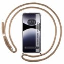 Funda Colgante Transparente para Xiaomi Redmi Note 14 Pro 4G con Cordon Camel