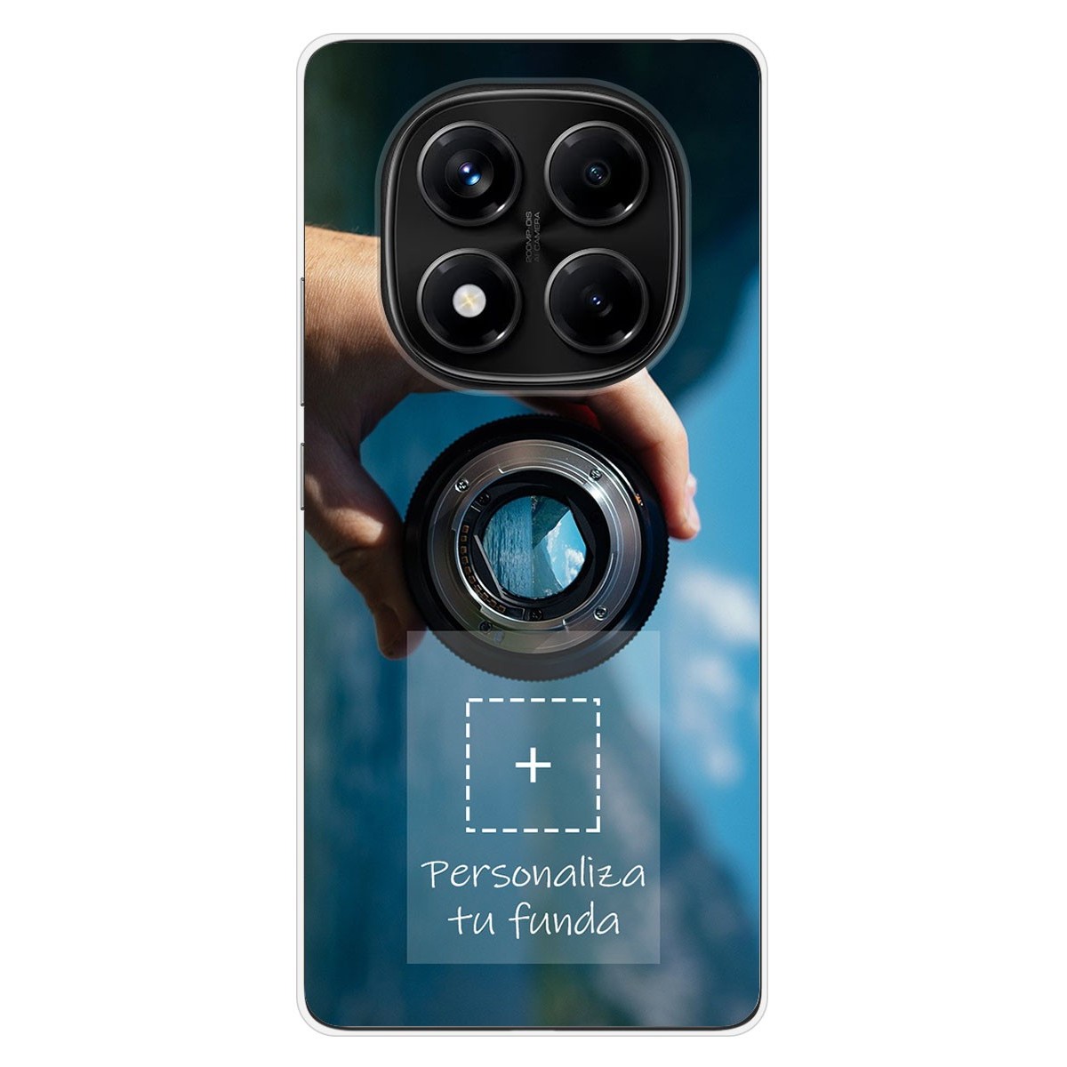 Personaliza tu Funda Doble Pc + Tpu 360 con tu Fotografia para Xiaomi Redmi Note 14 Pro 4G Dibujo Personalizada