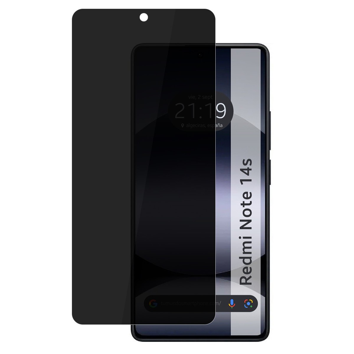 Protector Pantalla Hidrogel Privacidad Antiespías para Xiaomi Redmi Note 14S