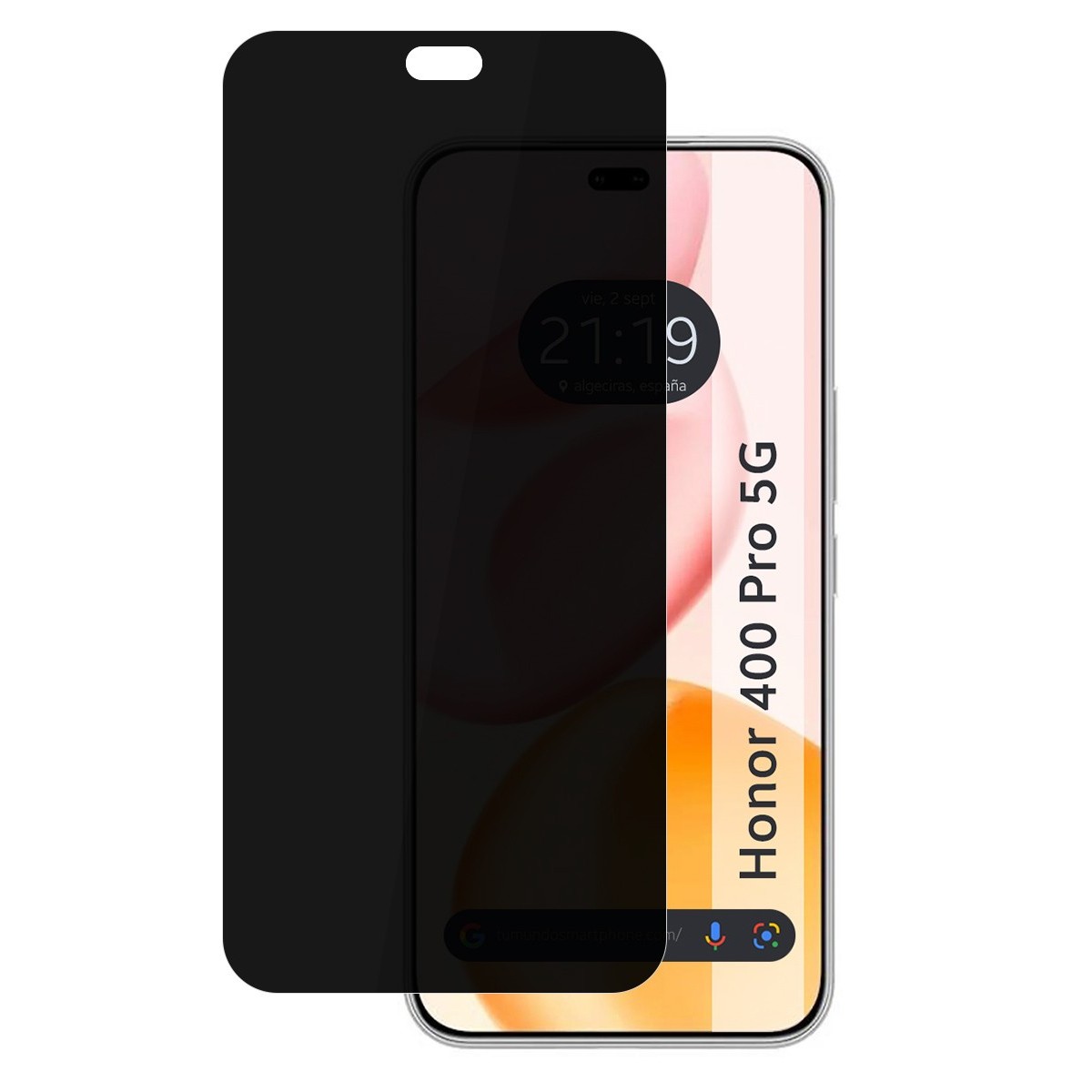 Protector Pantalla Hidrogel Privacidad Antiespías para Huawei Honor 400 Pro 5G