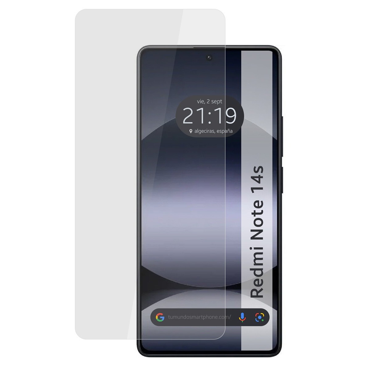 Protector Cristal Templado para Xiaomi Redmi Note 14S Vidrio