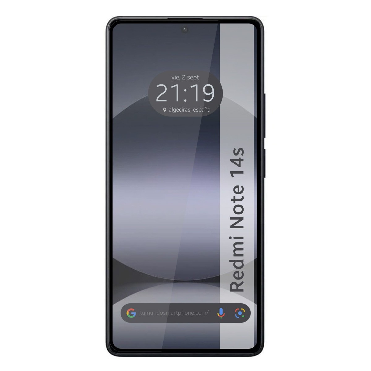 Protector Cristal Templado Completo 5D Full Glue Negro para Xiaomi Redmi Note 14S Vidrio