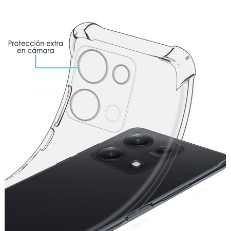 Funda Silicona Antigolpes Transparente para Xiaomi Redmi Note 14S
