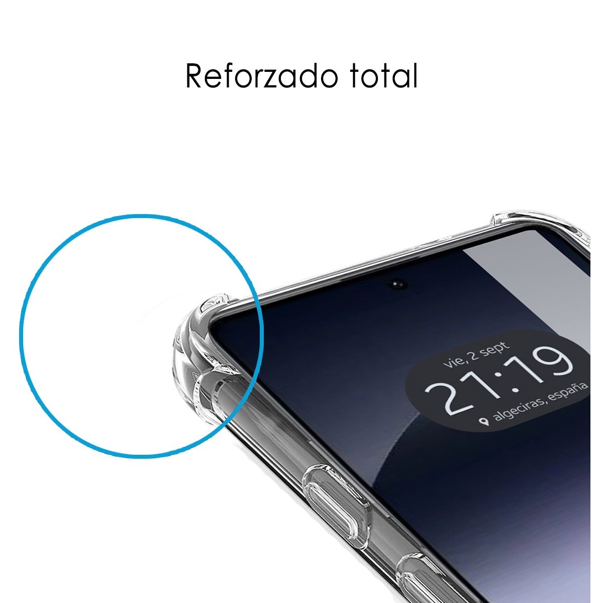 Funda Silicona Antigolpes Transparente para Xiaomi Redmi Note 14S