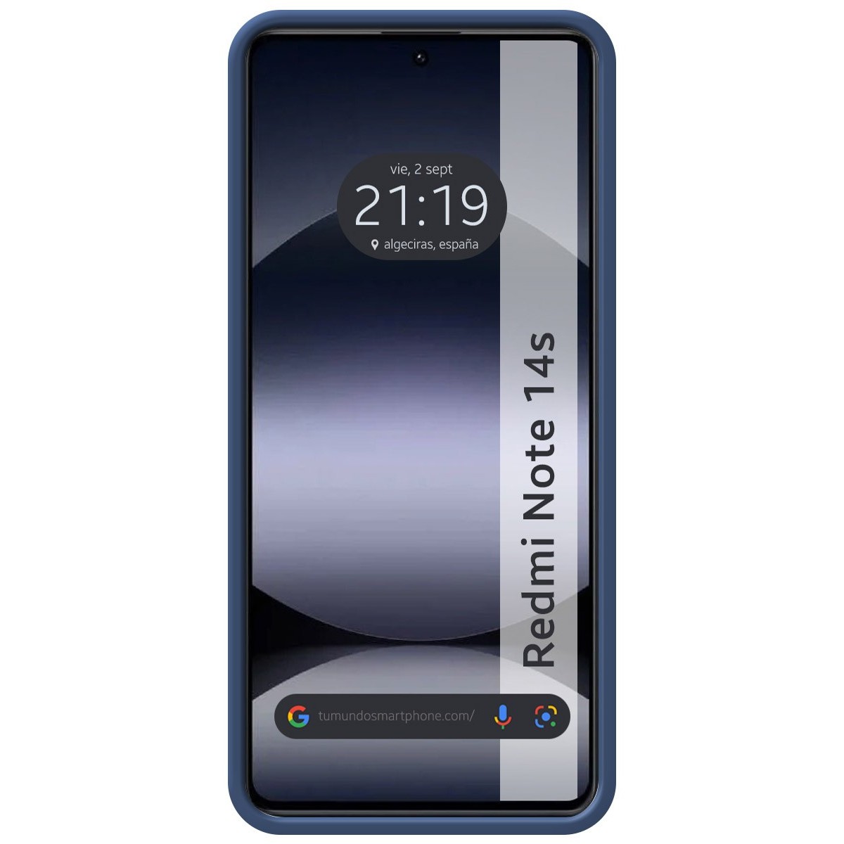 Funda Silicona Líquida Ultra Suave para Xiaomi Redmi Note 14S color Azul