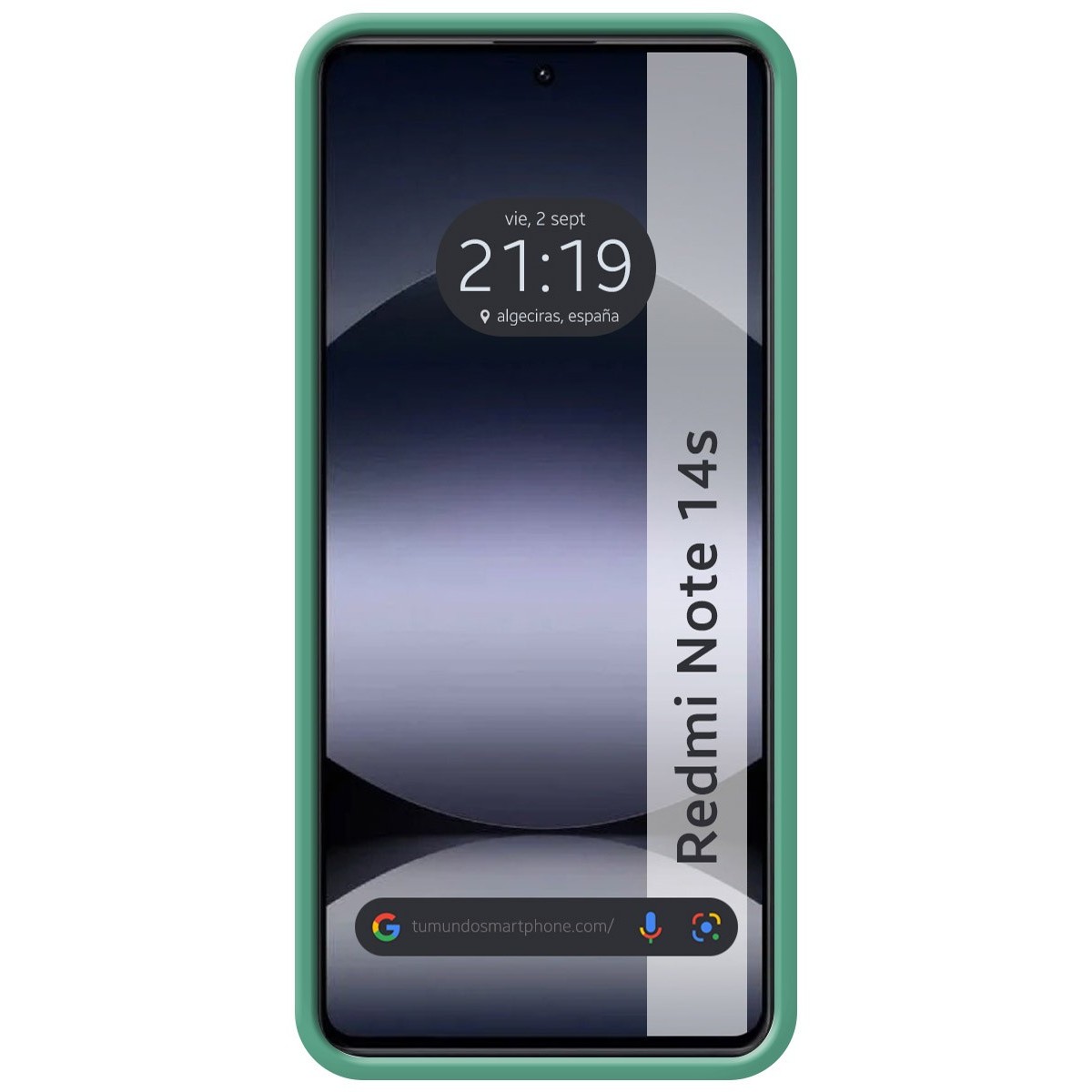 Funda Silicona Líquida Ultra Suave para Xiaomi Redmi Note 14S color Verde