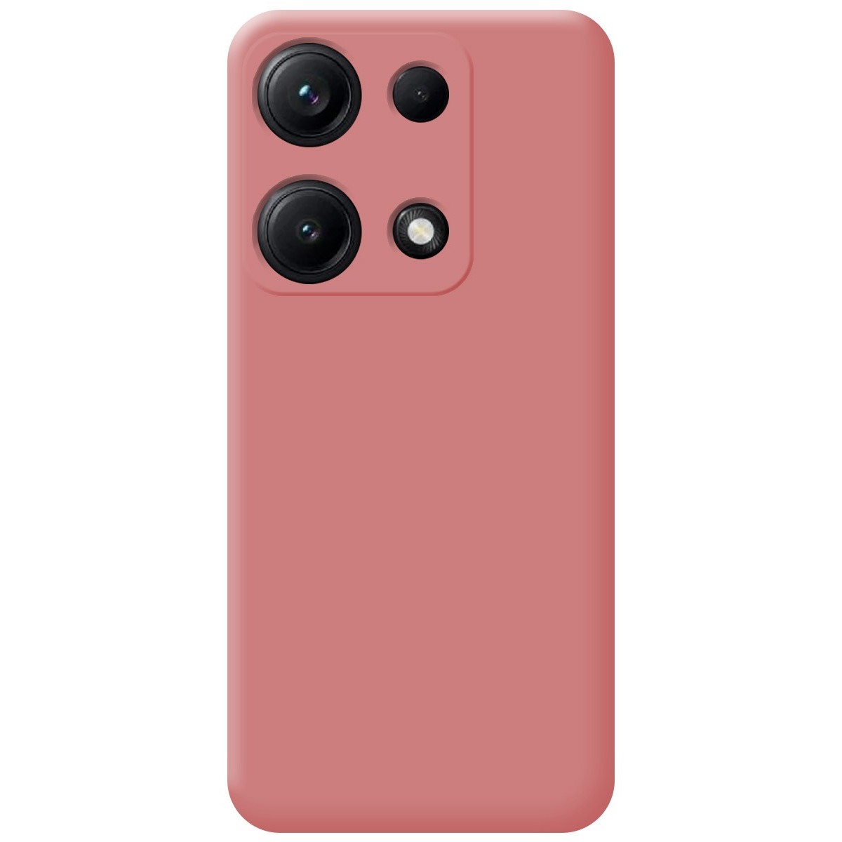 Funda Silicona Líquida Ultra Suave para Xiaomi Redmi Note 14S color Rosa