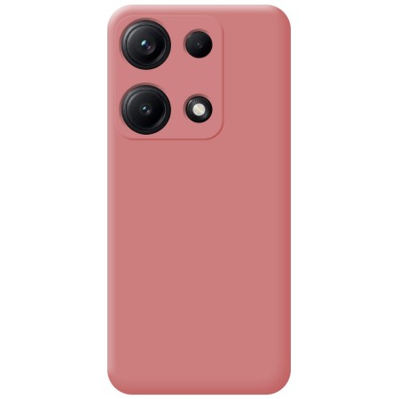 Funda Silicona Líquida Ultra Suave para Xiaomi Redmi Note 14S color Rosa