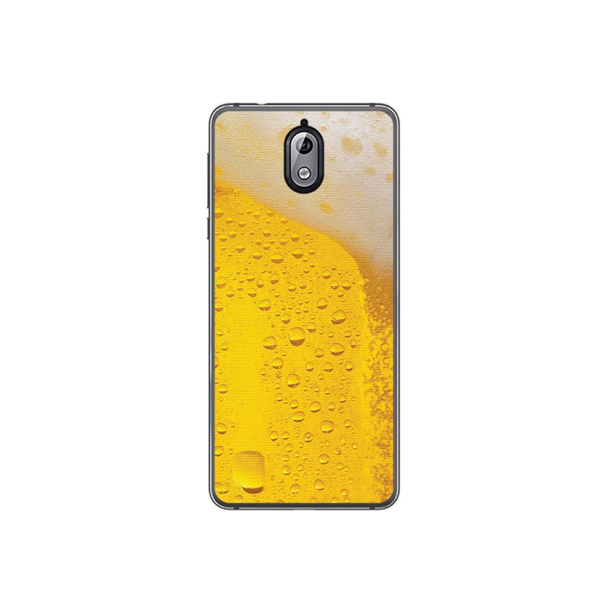Funda Gel Tpu para Nokia 3.1 (2018) Diseño Cerveza Dibujos