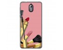 Funda Gel Tpu para Nokia 3.1 (2018) Diseño Brochas Dibujos