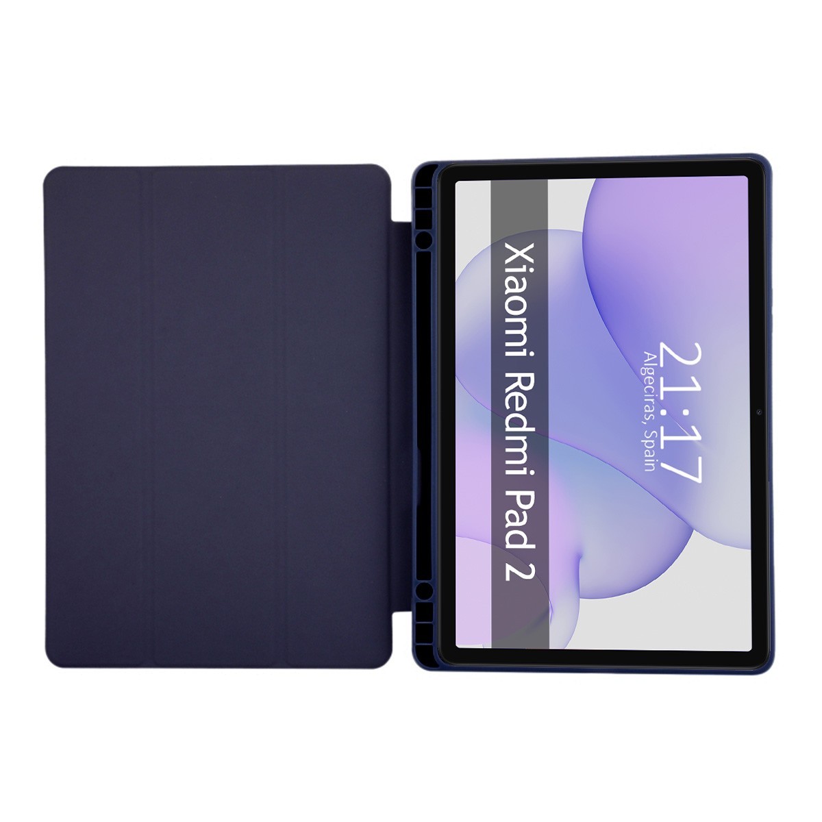 Funda con tapa Smart para Xiaomi Redmi Pad 2 color Azul