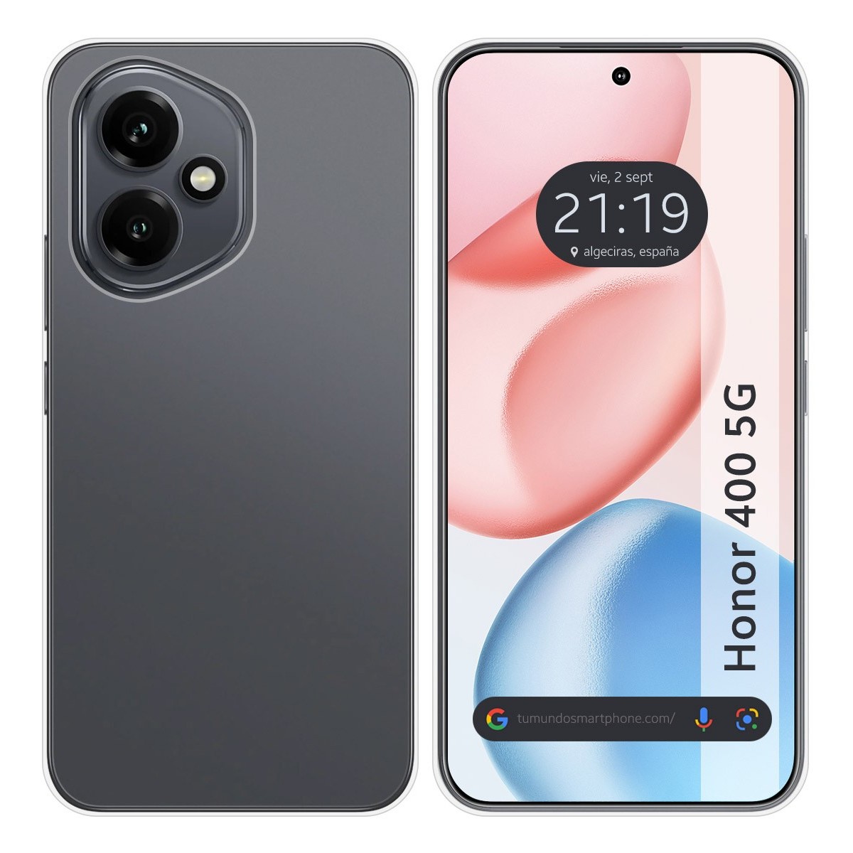 Funda Silicona Gel TPU Transparente para Huawei Honor 400 5G