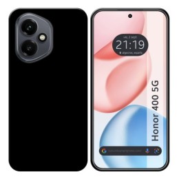 Funda Silicona Gel TPU Negra para Huawei Honor 400 5G