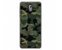 Funda Gel Tpu para Nokia 3.1 (2018) Diseño Camuflaje Dibujos