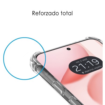 Funda Silicona Antigolpes Transparente para Huawei Honor 400 5G