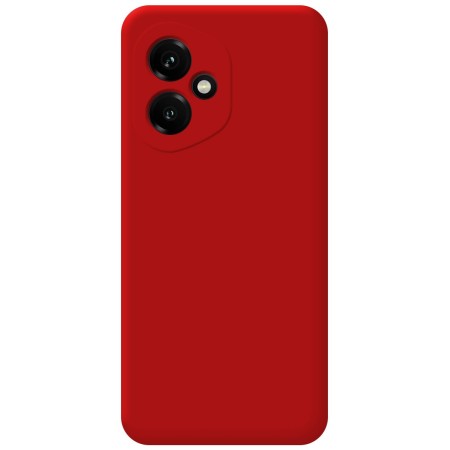 Funda Silicona Líquida Ultra Suave para Huawei Honor 400 5G color Roja
