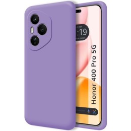 Funda Silicona Líquida Ultra Suave para Huawei Honor 400 Pro 5G color Morada