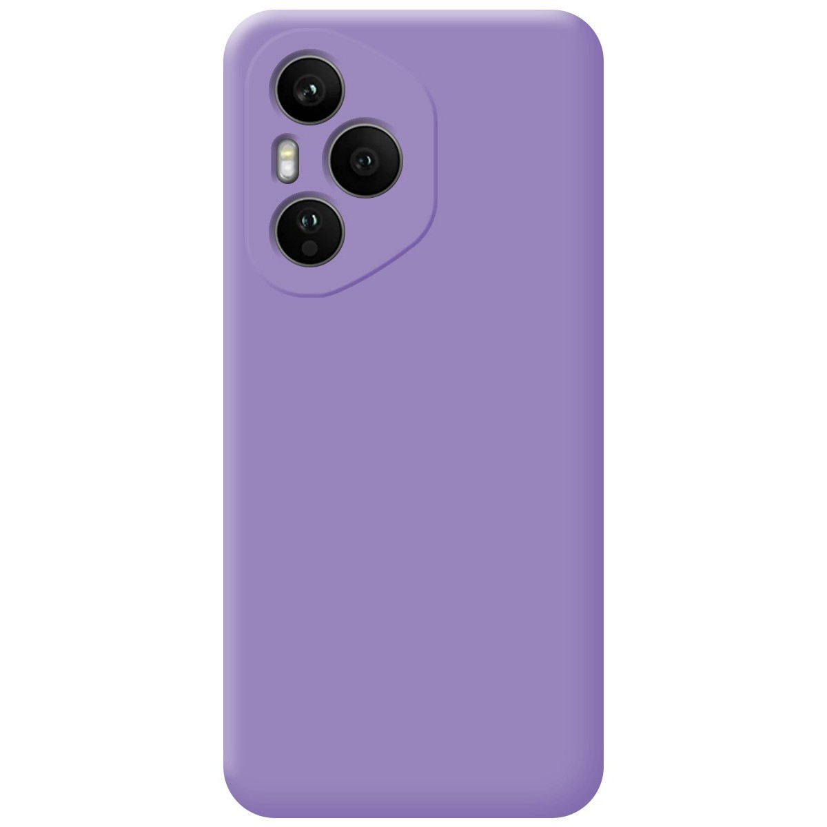 Funda Silicona Líquida Ultra Suave para Huawei Honor 400 Pro 5G color Morada