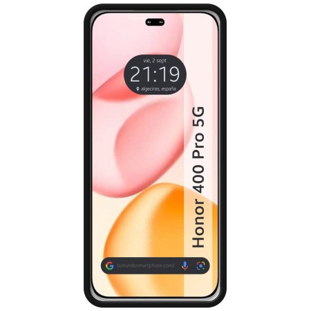 Funda Silicona Líquida Ultra Suave para Huawei Honor 400 Pro 5G color Negra