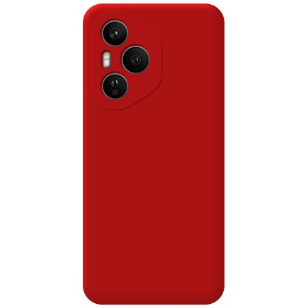 Funda Silicona Líquida Ultra Suave para Huawei Honor 400 Pro 5G color Roja