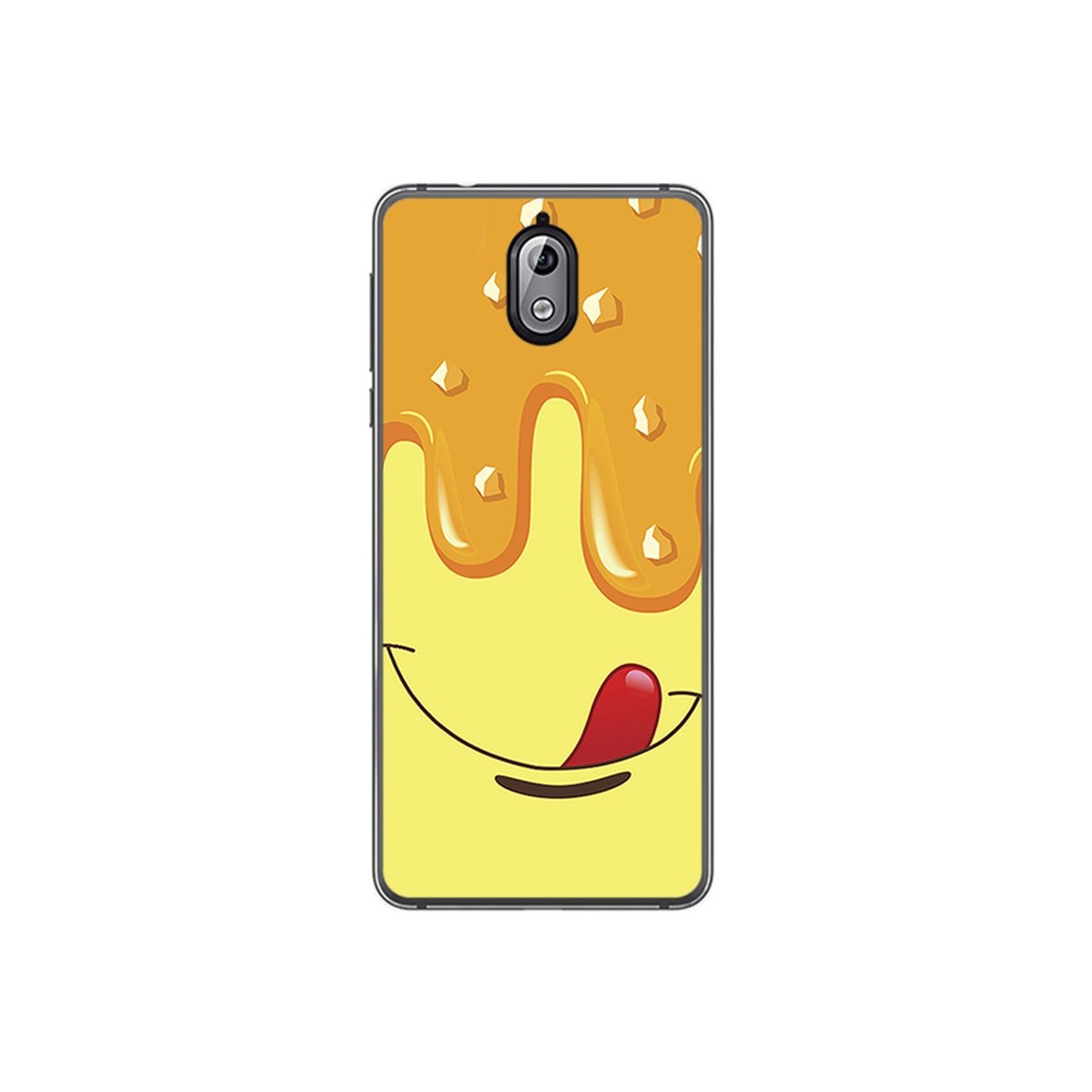 Funda Gel Tpu para Nokia 3.1 (2018) Diseño Helado Vainilla Dibujos
