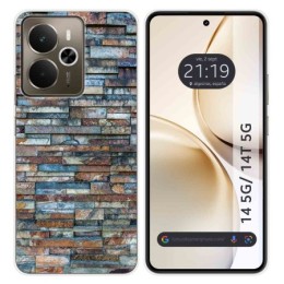 Funda Silicona para Realme 14 5G / 14T 5G diseño Ladrillo 05 Dibujos