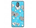 Funda Gel Tpu para Nokia 3.1 (2018) Diseño Mariposas Dibujos