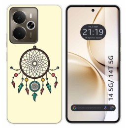 Funda Silicona para Realme 14 5G / 14T 5G diseño Atrapasueños Dibujos