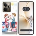 Funda Silicona para Realme 14 5G / 14T 5G diseño Café Dibujos