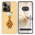 Funda Silicona para Realme 14 5G / 14T 5G diseño Jirafa Dibujos