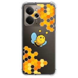 Funda Silicona Antigolpes para Realme 14 5G / 14T 5G diseño Abeja Dibujos