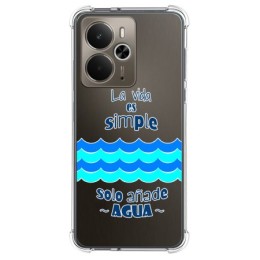 Funda Silicona Antigolpes para Realme 14 5G / 14T 5G diseño Agua Dibujos