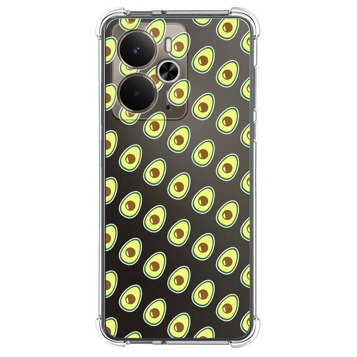 Funda Silicona Antigolpes para Realme 14 5G / 14T 5G diseño Aguacate Dibujos