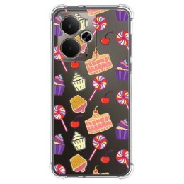 Funda Silicona Antigolpes para Realme 14 5G / 14T 5G diseño Dulces 01 Dibujos