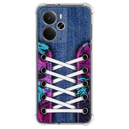 Funda Silicona Antigolpes para Realme 14 5G / 14T 5G diseño Zapatillas 06 Dibujos