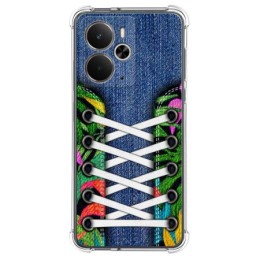 Funda Silicona Antigolpes para Realme 14 5G / 14T 5G diseño Zapatillas 13 Dibujos